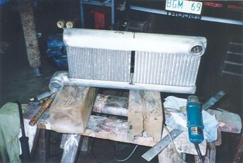 Escorts intercooler